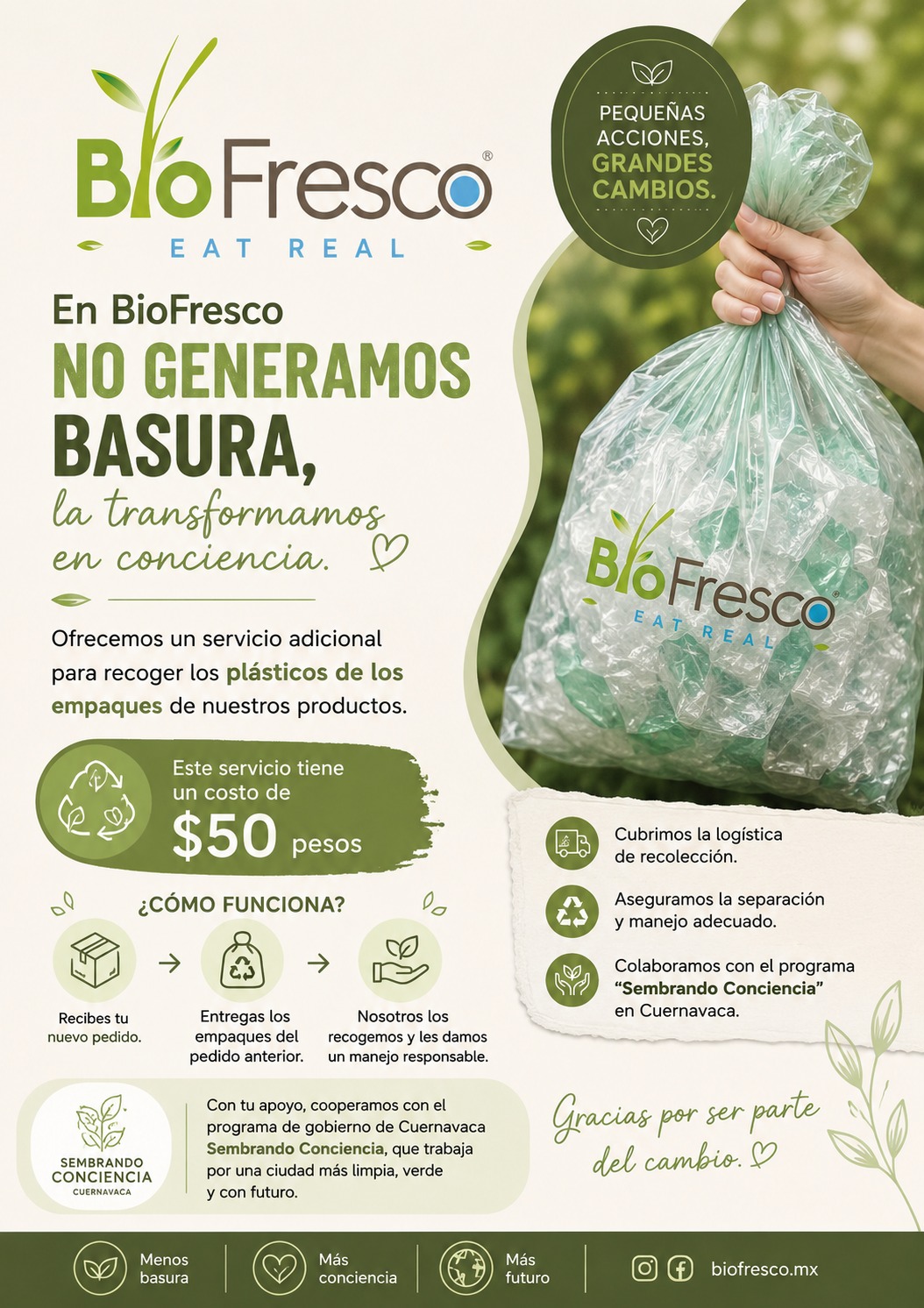 Producto artesanal BioFresco