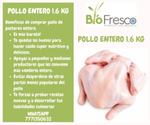 Pollo Entero 1.6 KG