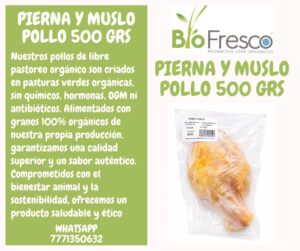 Pollo Pierna Y Muslo 450 GRS
