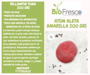 Atún Aleta Amarilla 200 GRS
