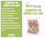 Cerdo Carnitas 500 GRS