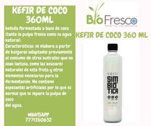 Kefir coco 360ml
