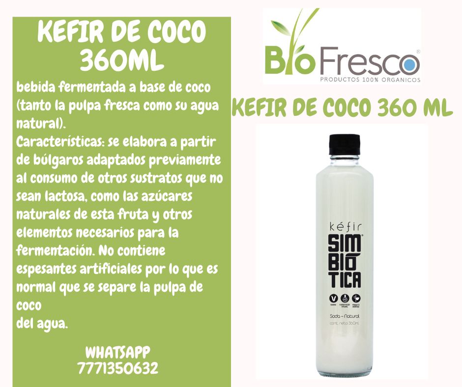 Kefir coco 360ml