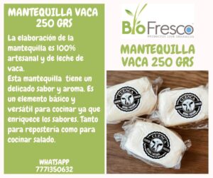 Vaca Mantequilla 250 grs