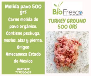 Pavo Molida 500 GRS