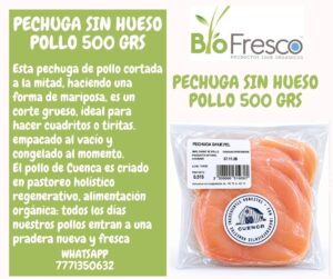 Pollo Pechuga Sin Hueso