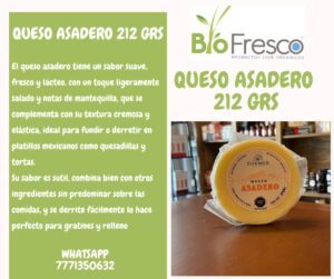 Vaca Queso Asadero 212 grs