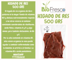 Res Hígado 500 GRS