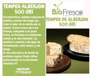 Tempeh de alverjon 500 grs