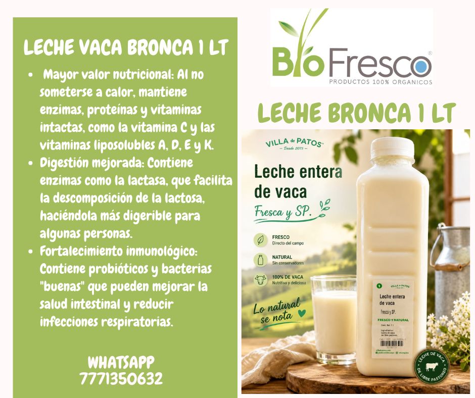 Vaca Leche Bronca