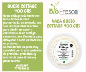 Vaca queso Cottage
